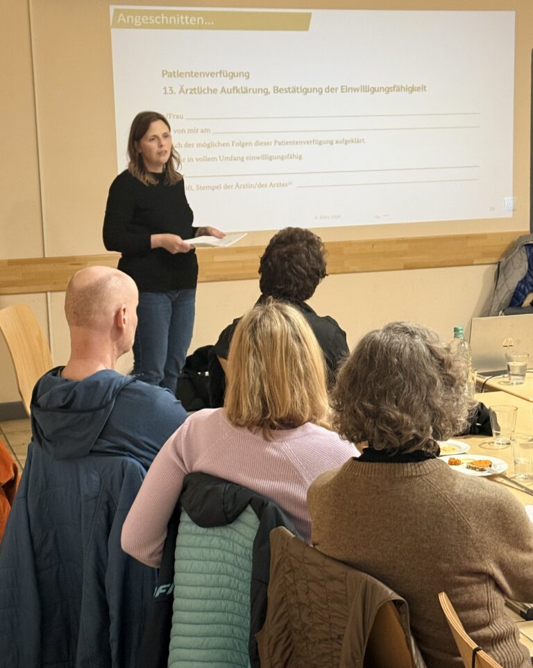 Angeschnitten. Vorsorge – aber wie?